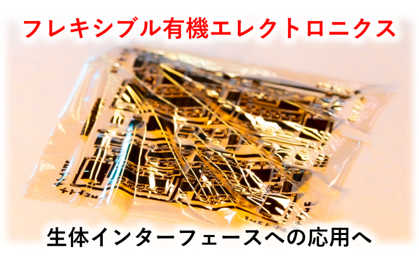 フレキシブル有機エレクトロニクスによるウェアラブル生体